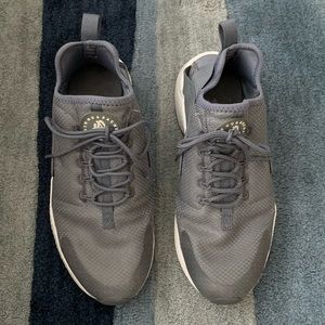 Gray huaraches shoes